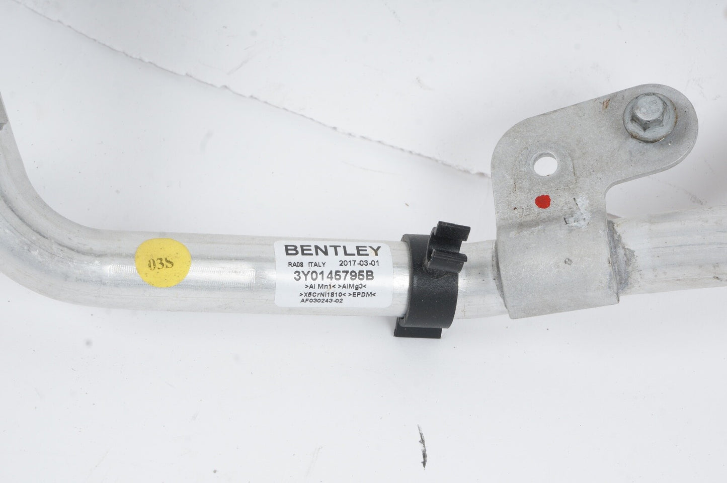 2010 - 2020 Bentley Mulsanne Radiator Water Coolant Hose Pipe Line
