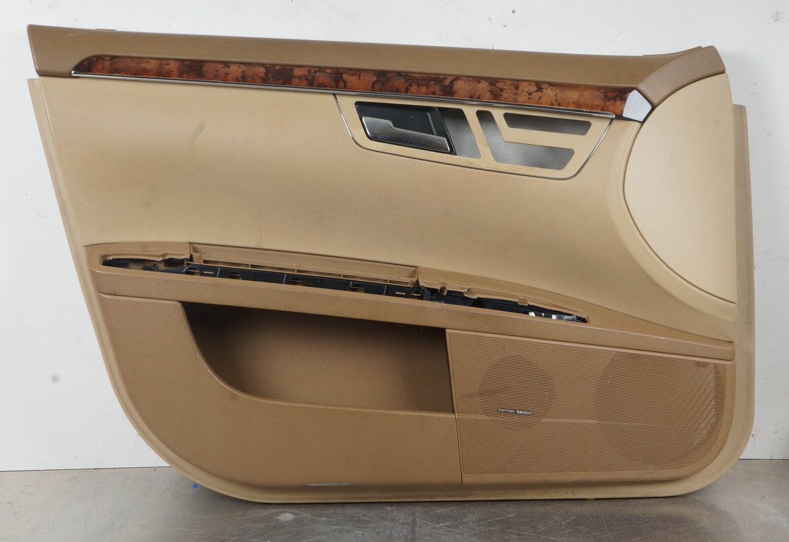 07-09 MERCEDES S550 FRONT LEFT DRIVER SIDE DOOR PANEL TRIM OEM
