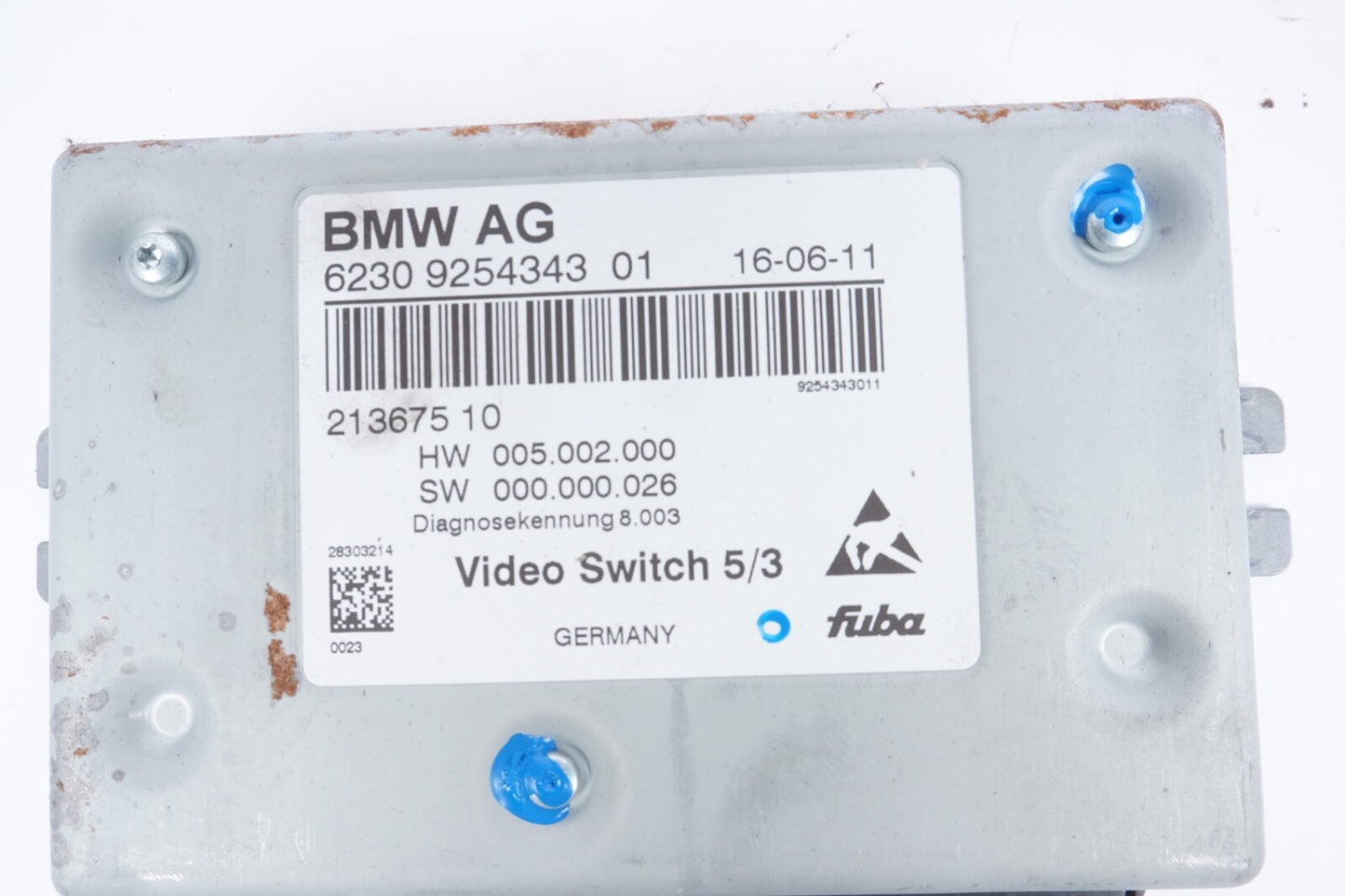 2009 - 2012 BMW 750Li Video System Control Module