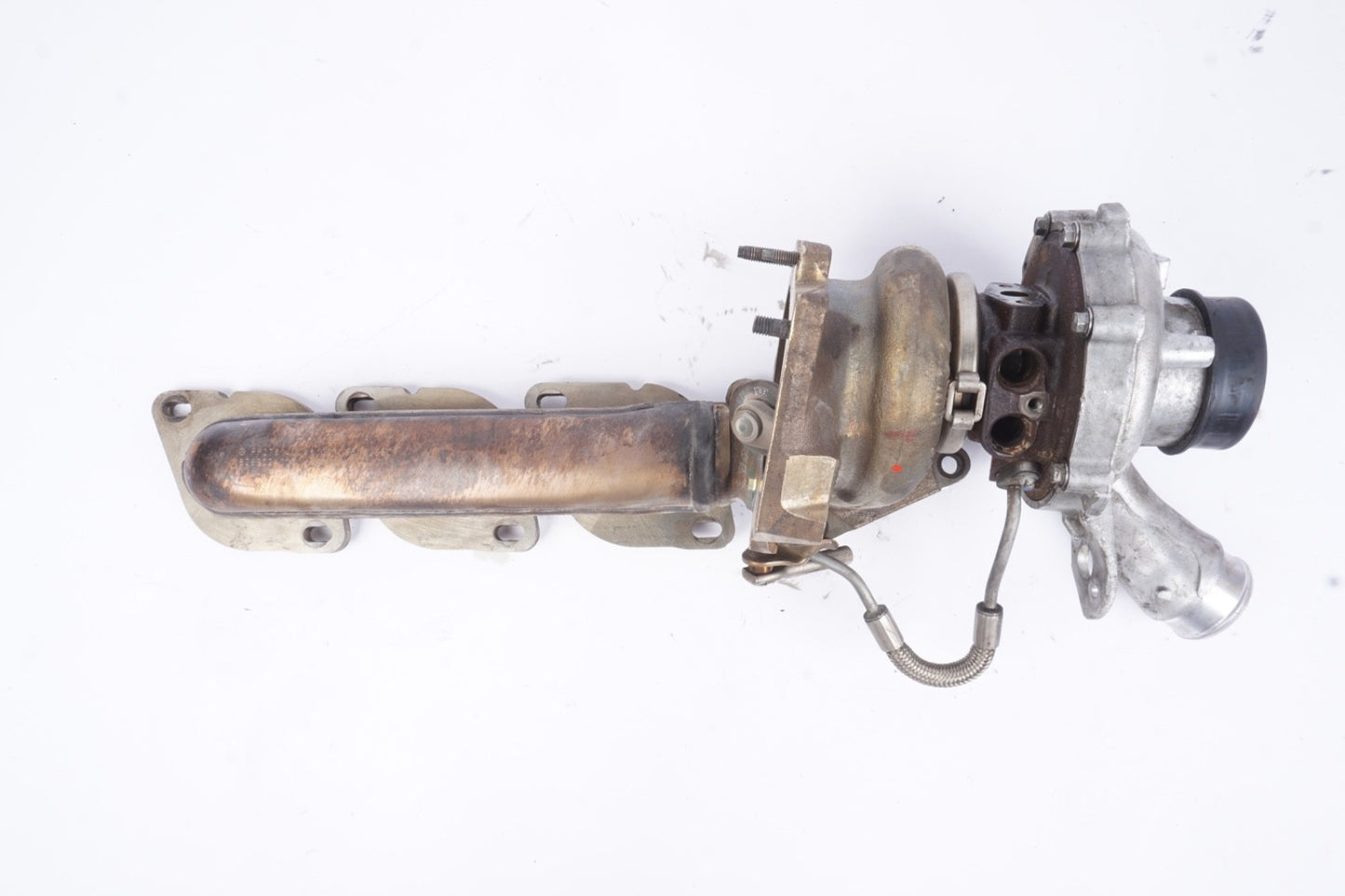 2014 - 2017 Mercedes W222 S550 E550 CL550 M278 Left Turbocharger Turbo Manifold