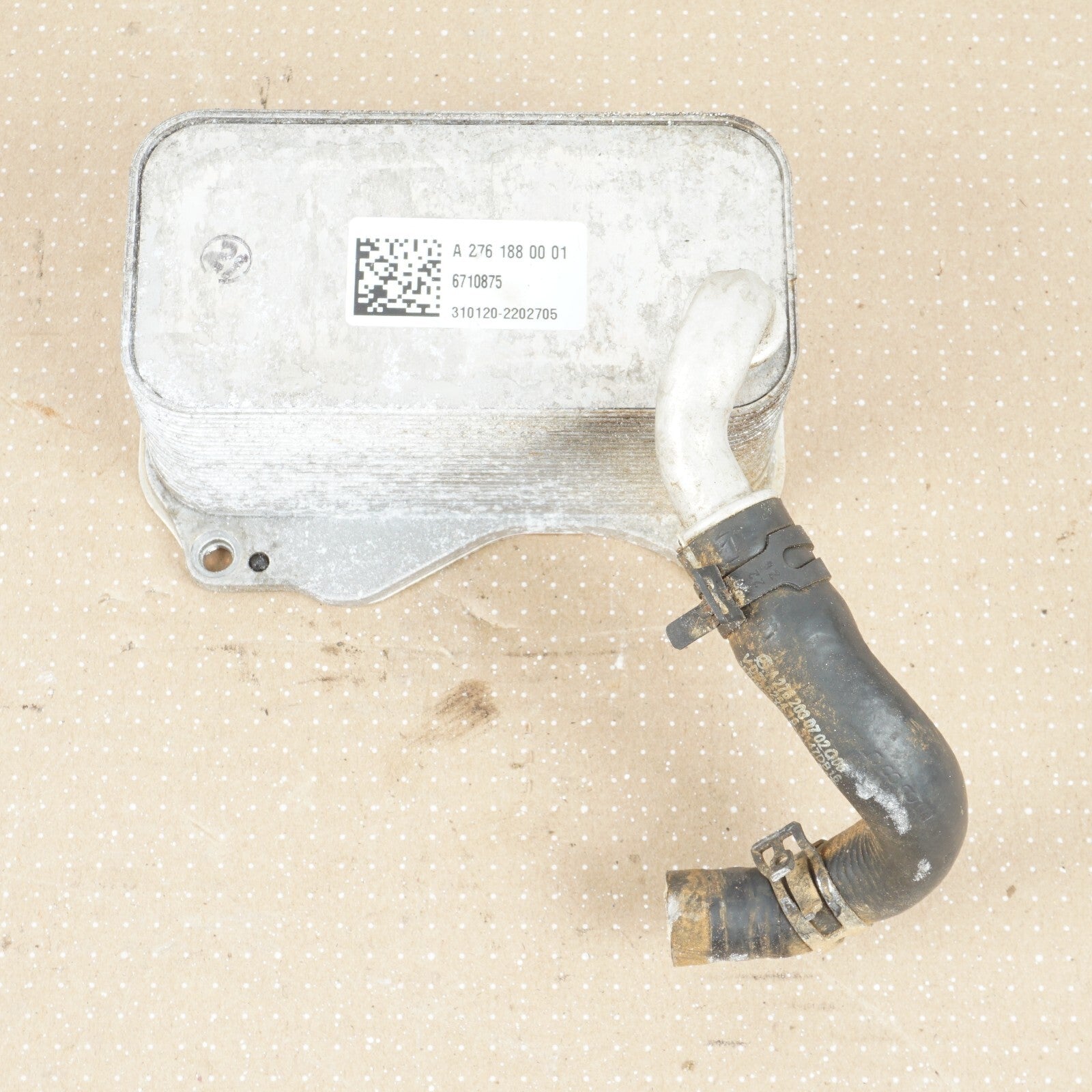 2018-2020 MERCEDES SL450 ENGINE MOTOR OIL COOLING COOLER A2761880001 OEM