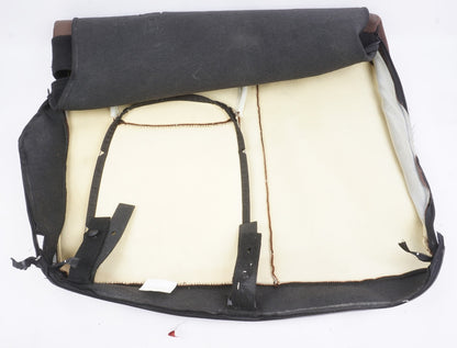 17 2016-2018 Fiat 500X Rear Upper Seat Back Driver Side Leather Brown Used OEM