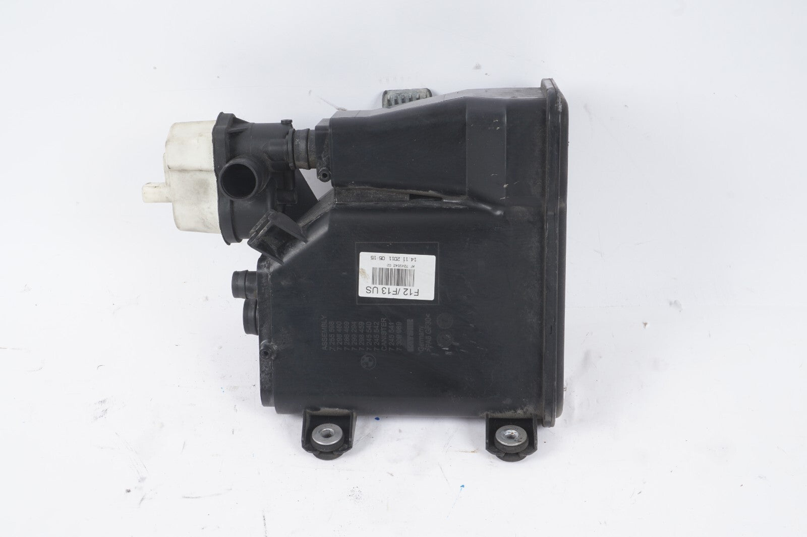2012 - 2018 BMW 650i 640i Fuel Vapor Evaporator Charcoal Canister 7245542  OEM