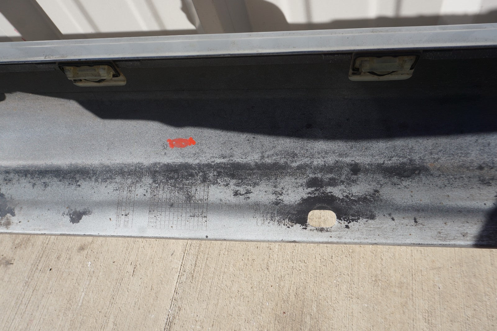 08-14 Mercedes-Benz C300 Left Driver Side Rocker Panel Skirt Molding OEM