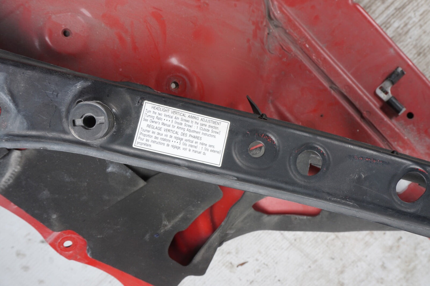 02-10 Lexus SC430 Front Radiator Core Support Frame 53201-24052 Apron