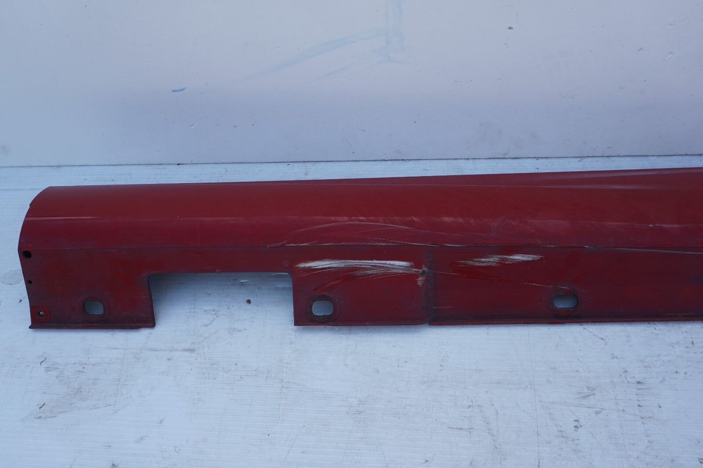 08 - 14 Mercedes W204 C300 RIGHT PASSENGER SIDE ROCKER PANEL SKIRT MOLDING OEM