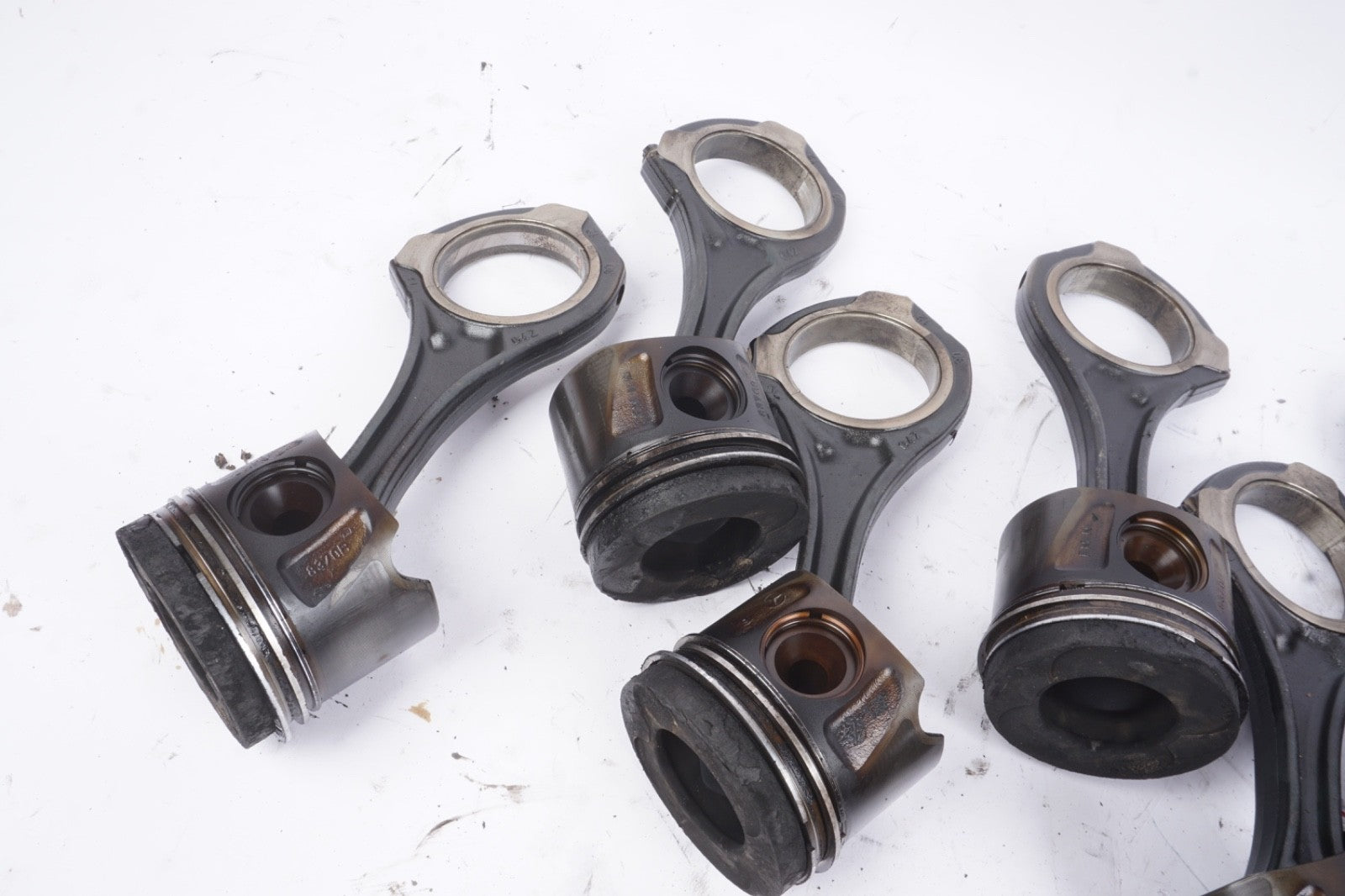 09-13 MERCEDES E350 GL320 GL350 ML320 ML350 3.0L DIESEL ENGINE PISTON & ROD SET