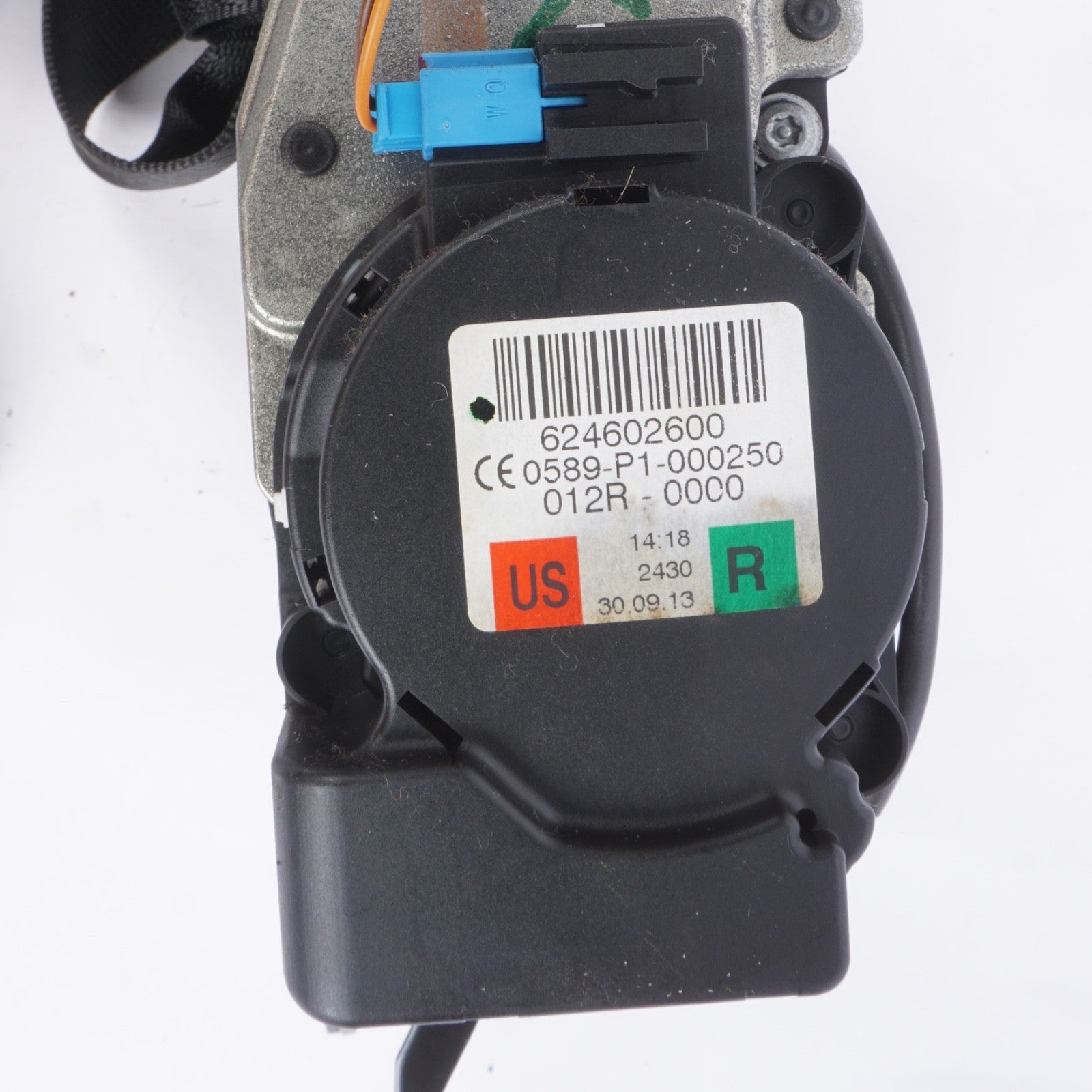 2014-2017 MERCEDES W222 S550 RIGHT PASSENGER FRONT SEATBELT RETRACTOR OEM