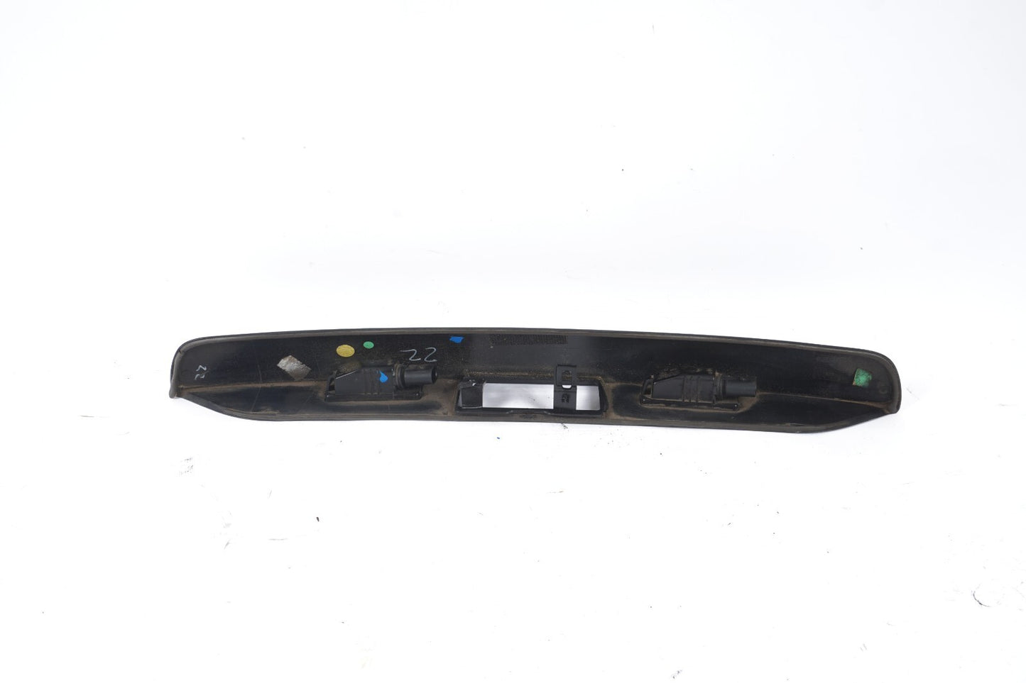 11-18 Porsche Cayenne 958 Rear Tailgate Trunk Lid License Light Handle Cover OEM