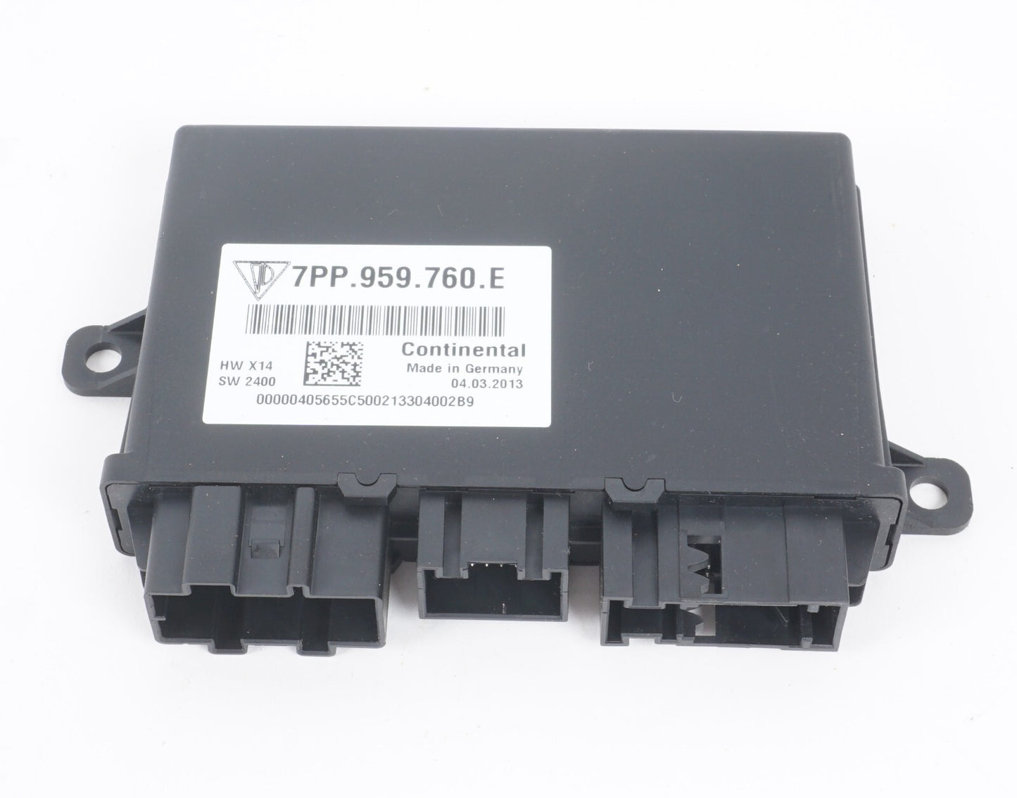 2011-2018 PORSCHE CAYENNE FRON SEAT CONTROL MODULE 7PP959760E OEM