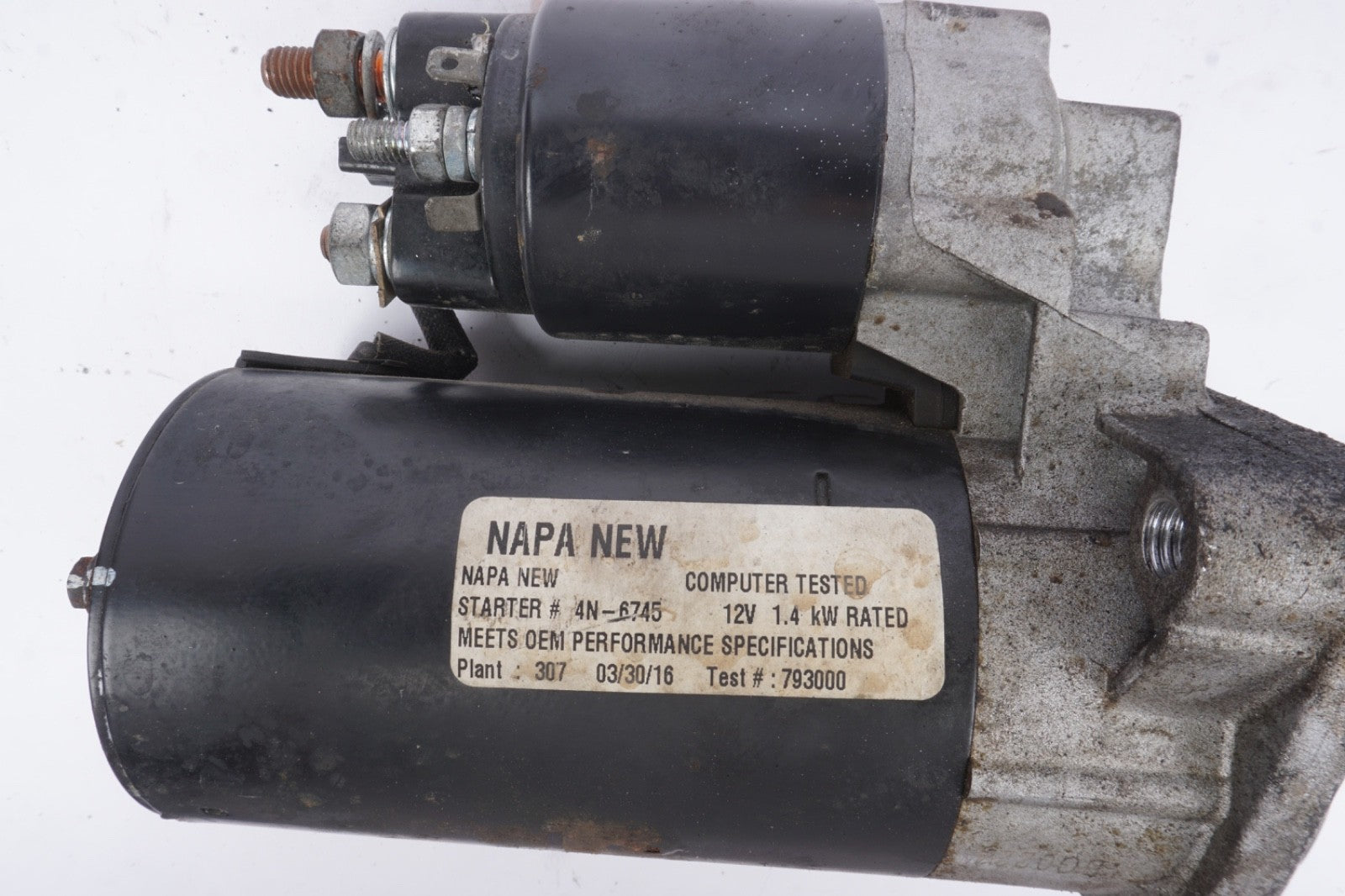 2003 - 2005 BMW Z4 E85 Roadster Engine Starter Motor 2354693 OEM