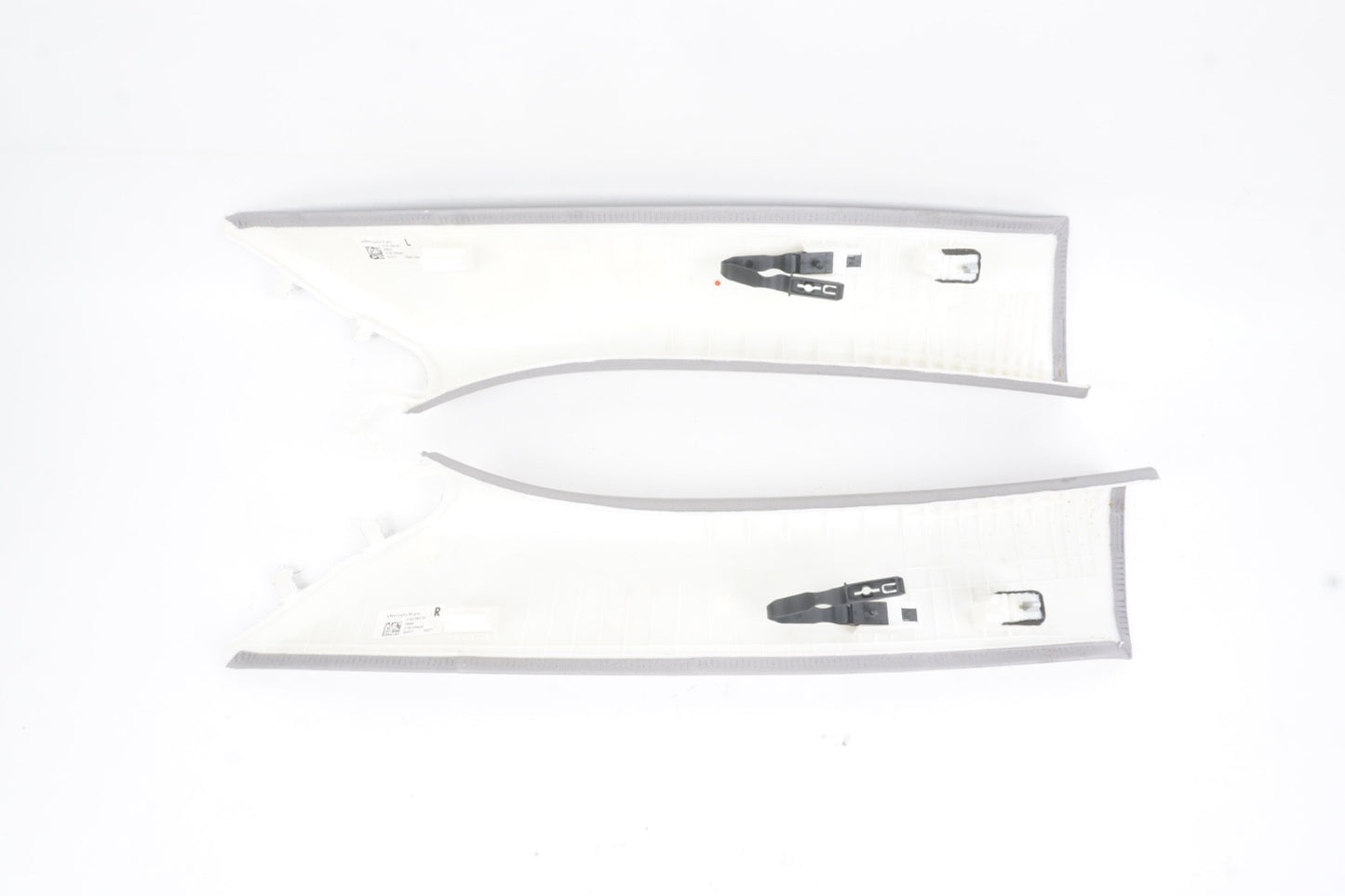 2018 - 2022 Alfa Romeo Stelvio Left Right A Pillar Trim Panel Set Pair OEM