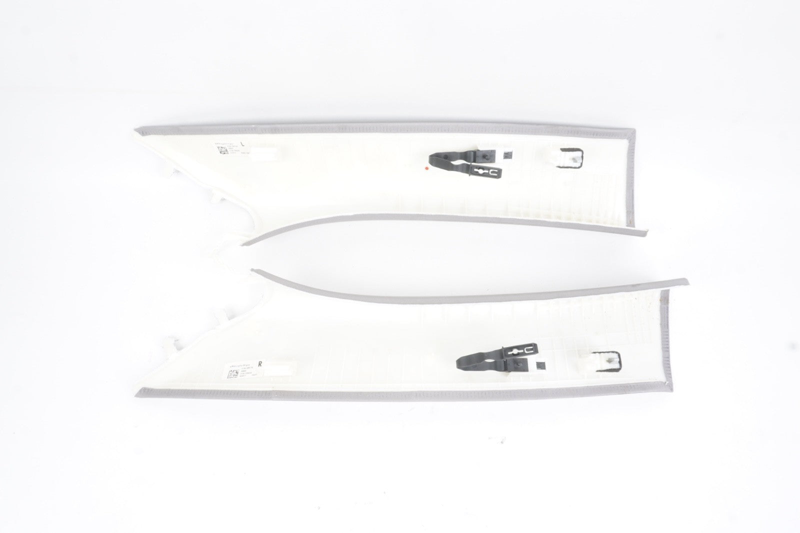 2018 - 2022 Alfa Romeo Stelvio Left Right A Pillar Trim Panel Set Pair OEM