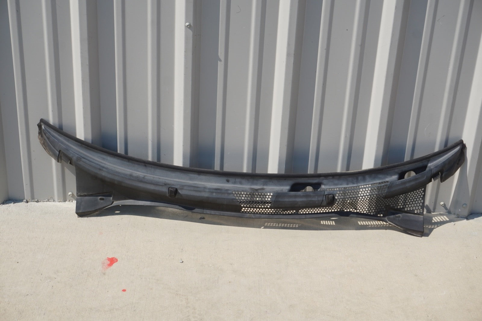 2012-2017 FIAT 500 Front Windshield Cowl Trim Cover Vent Panel Top Complete OEM 