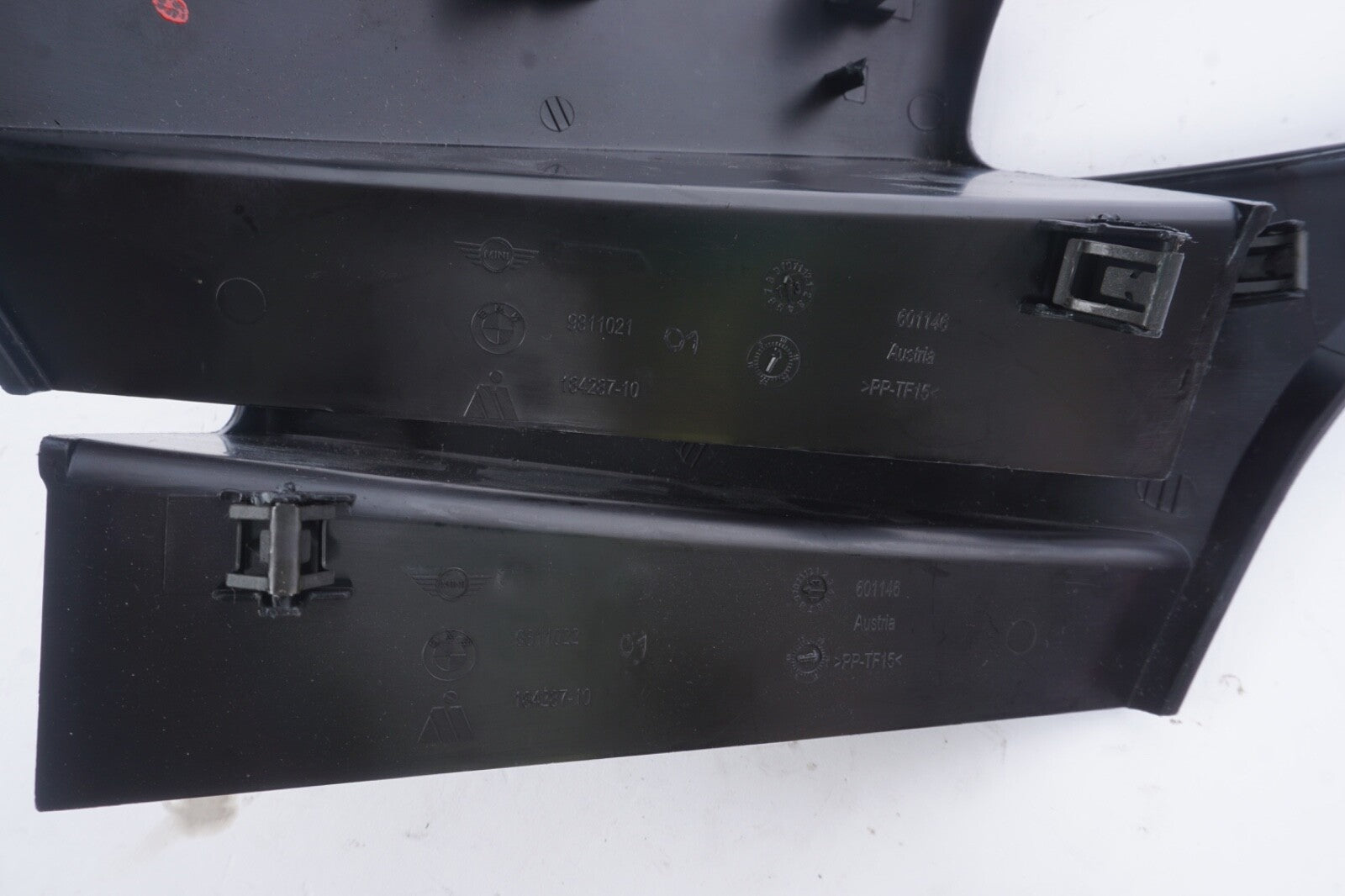 11-16 MINI COUNTRYMAN LEFT RIGHT SIDE DASH INSTRUMENT PANEL TRIM COVER