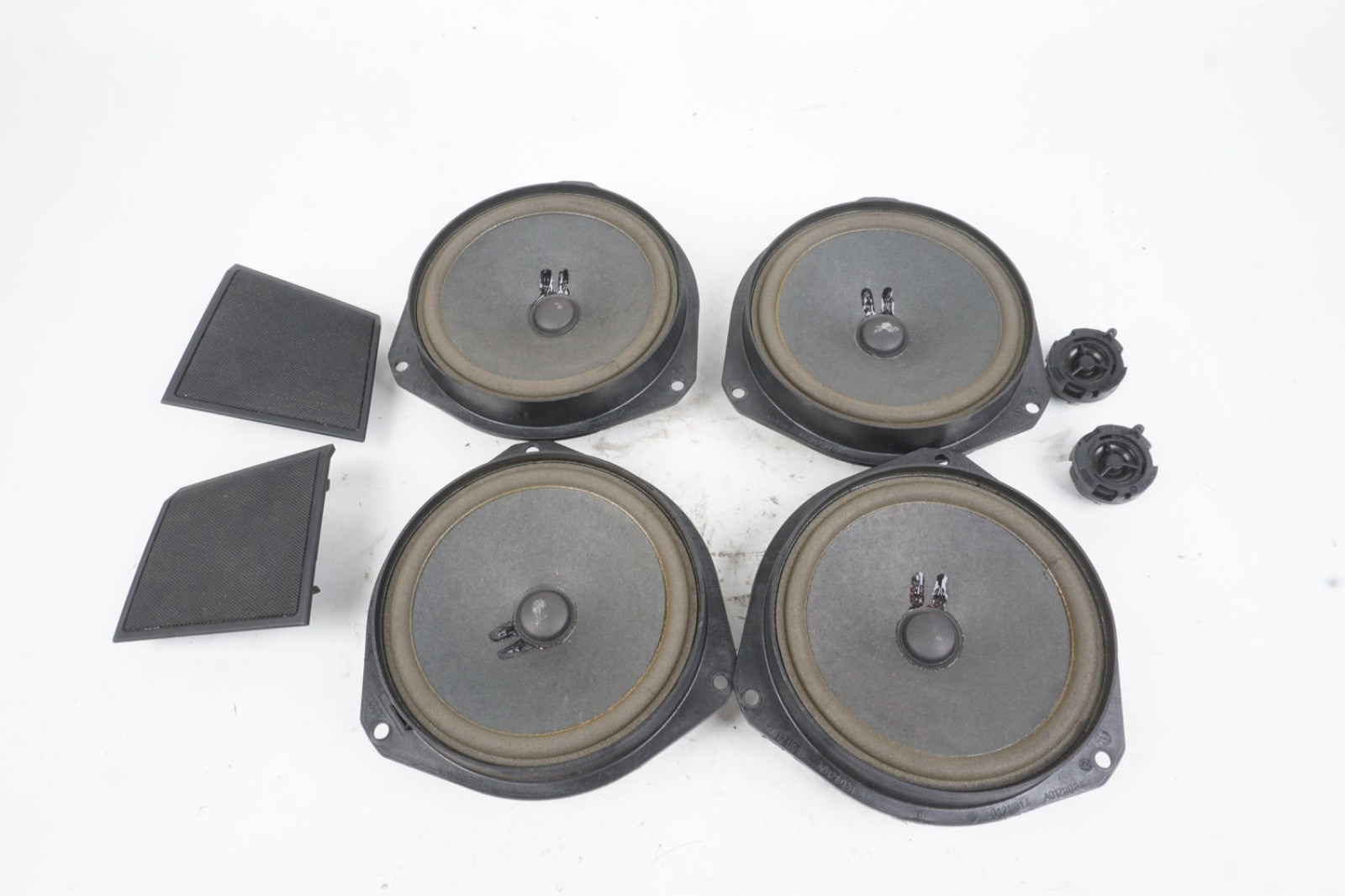 2014-17 Maserati Ghibli Complete Door Sound Audio Speaker Speakers Set of 8 OEM