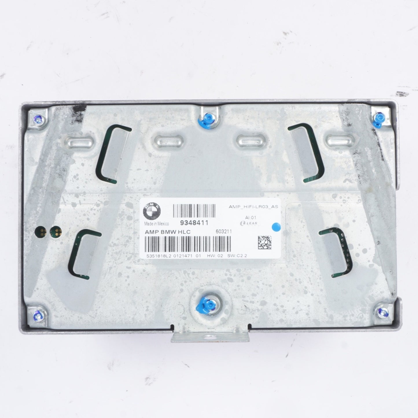 2011 - 2018 BMW X3 F25 HI-FI SYSTEM AUDIO AMPLIFIER AMP 9348411 OEM