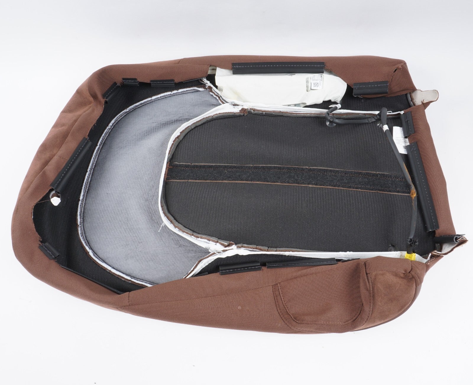 11-17 AUDI A8 A8L S8 REAR RIGHT PASSENGER SEAT BACK BACKREST UPPER COVER OEM