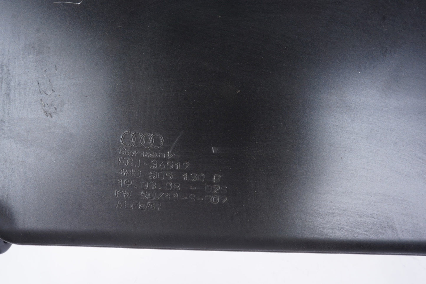 2011 - 2018 AUDI A8 FRONT LEFT & RIGHT BUMPER REINFORCEMENT BRACKET SET 2