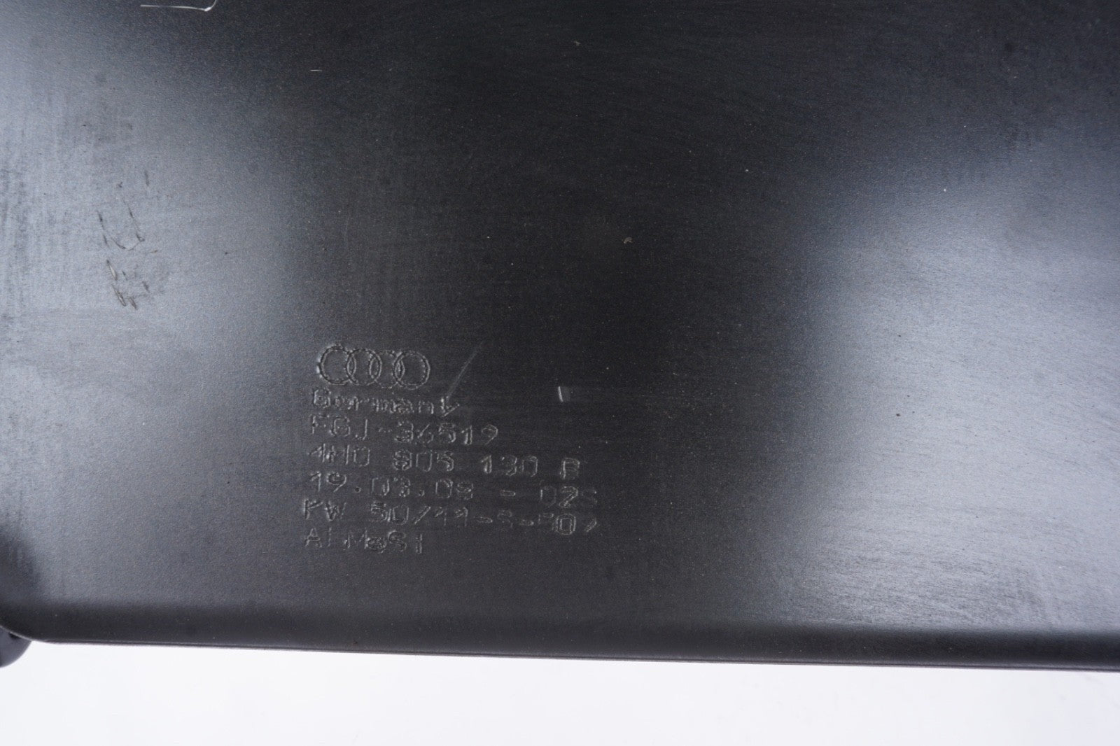 2011 - 2018 AUDI A8 FRONT LEFT & RIGHT BUMPER REINFORCEMENT BRACKET SET 2