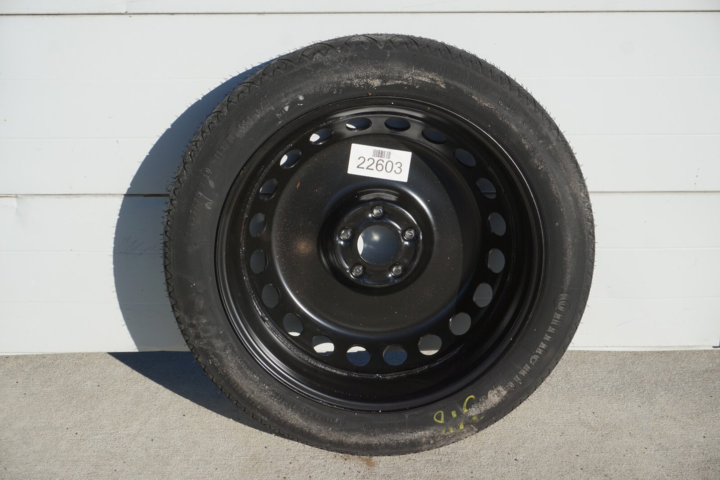 07-13 S550 s350 s600 cl550 cl600 Spare Tire T155/70R19 OEM