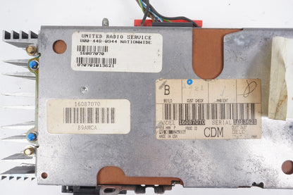 1993 Cadillac Allante Audio Radio Stereo Amp Amplifier 16087070 OEM
