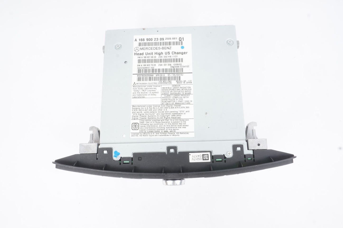 2012-2016 Mercedes ML GL Navigation Command Head Unit DVD CD Audio  OEM