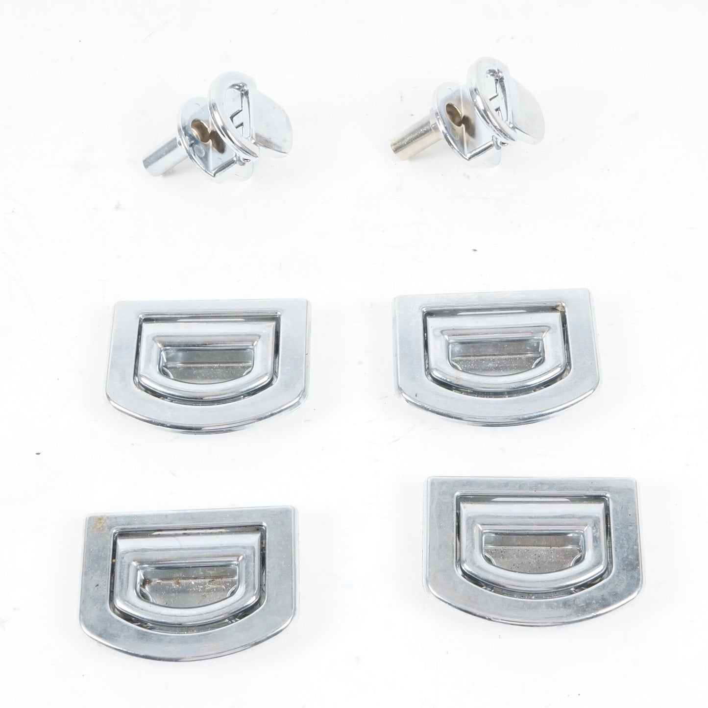 2012-2018 AUDI A7 REAR TRUNK CARGO TIE DOWN HOOK SUPPORT RING OEM SET OF 6