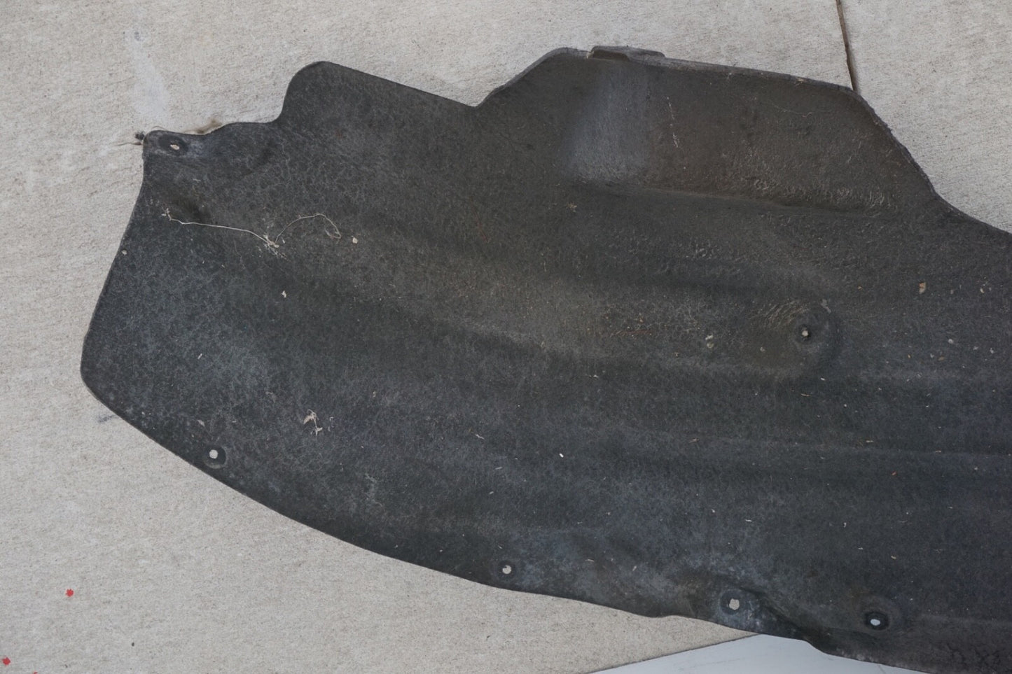 2012-2016 BMW 650XI F13 COUPE REAR LEFT FENDER LINER SPLASH GUARD SHIELD OEM