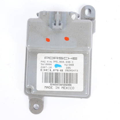 11-17 Porsche Cayenne 958 Front Right Seat Occupant Sensor Module 7P5959339C OEM