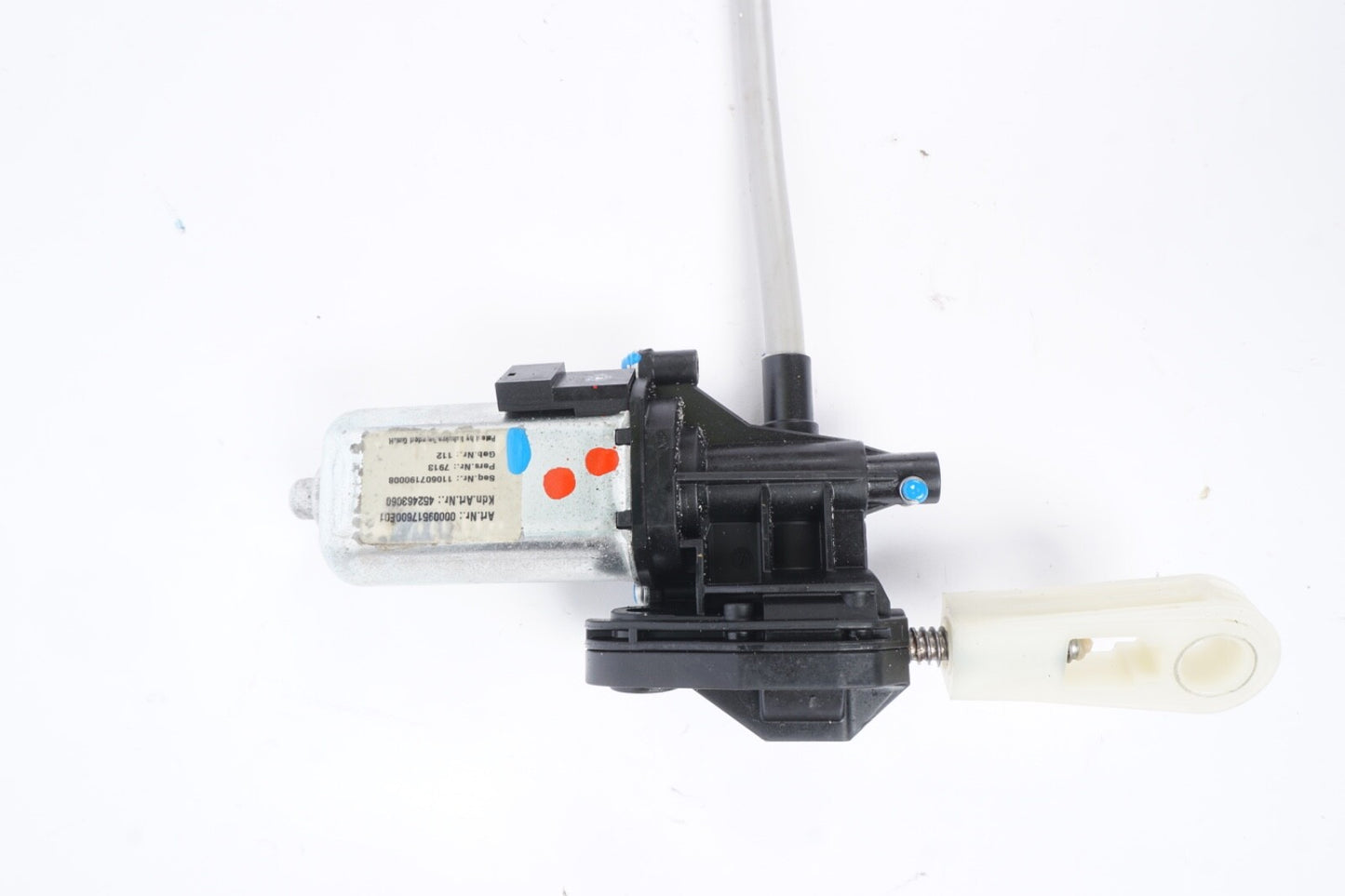 2012 BMW 750 I LEFT SIDE SEAT UPPER BACKREST ADJUST MOTOR 2528700 452463060