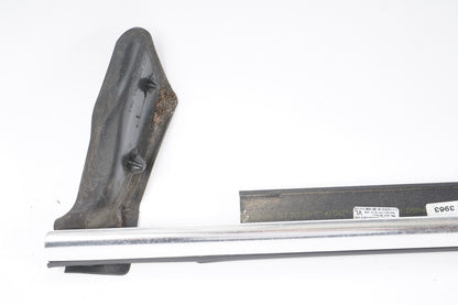 11-17 AUDI A8L FRONT LEFT DRIVER SIDE DOOR WINDOW BELT MOLDING CHROME OEM