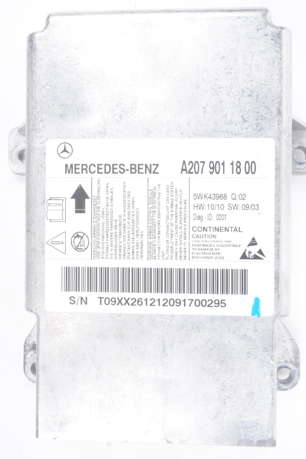 2010 - 2013 Mercedes E200 E250 E350 E400 W207 W207 Coupe Control Module Clean