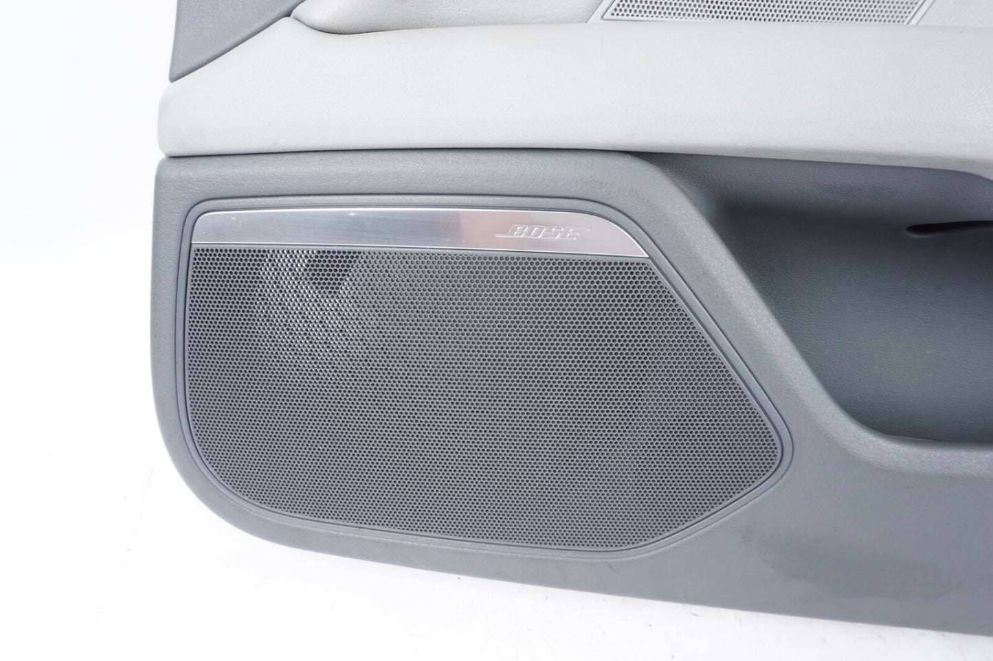 2012-2015 AUDI A7 FRONT RIGHT DOOR TRIM PANEL GRAY LEATHER OEM