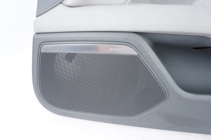 2012-2015 AUDI A7 FRONT RIGHT DOOR TRIM PANEL GRAY LEATHER OEM