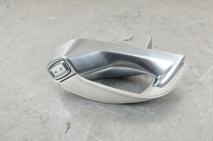 2013-2020 MERCEDES SL CLASS FRONT RIGHT SEAT BELT GUIDE TRIM GRAY W/ SWITCH OEM