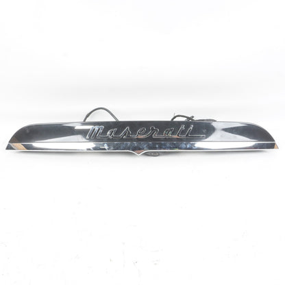2014 - 2024 Maserati Ghibli Trunk Lid Molding Finish Panel & Camera OEM