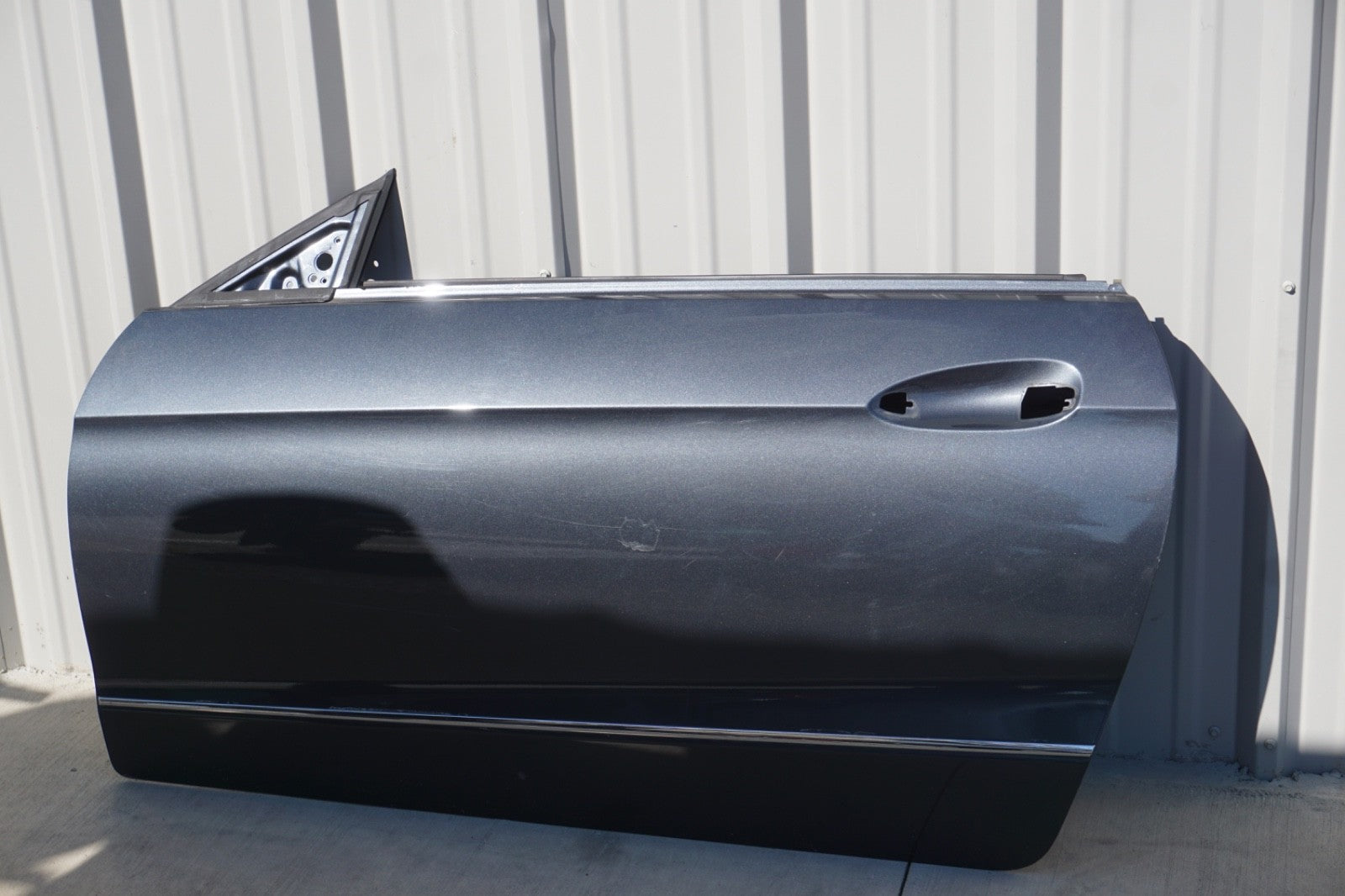 11-17 Mercedes W207 E350 E550 Convertible Front Left Driver Door Shell OEM