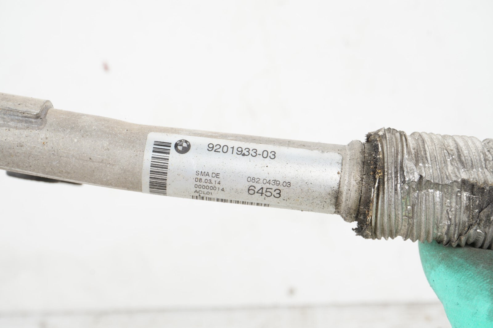 13 - 18 BMW 650i 550i 750i AC Suction Line Pipe Tube Hose  OEM