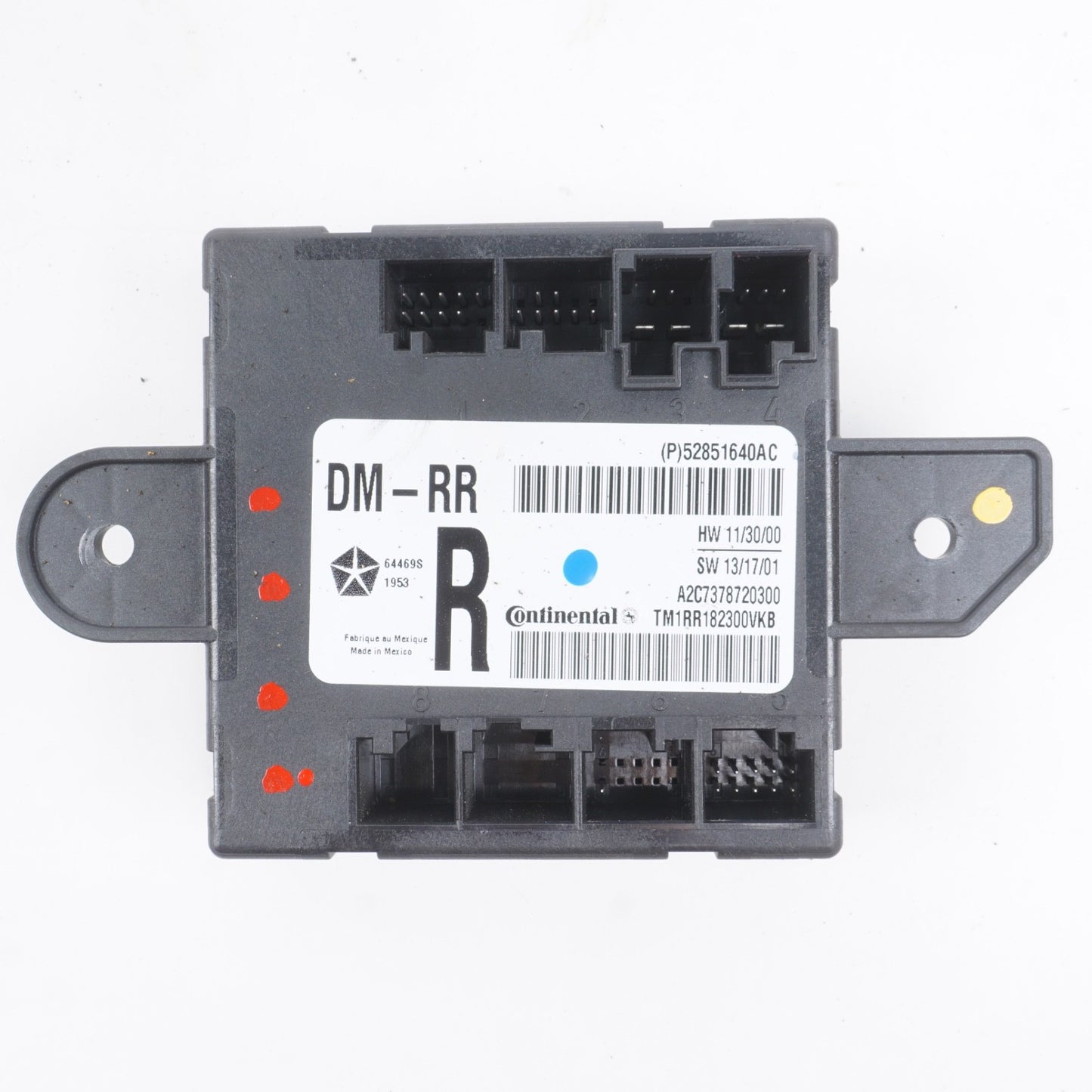 2014 - 2017 Maserati Ghibli Rear Right Driver Side Door Control Module OEM
