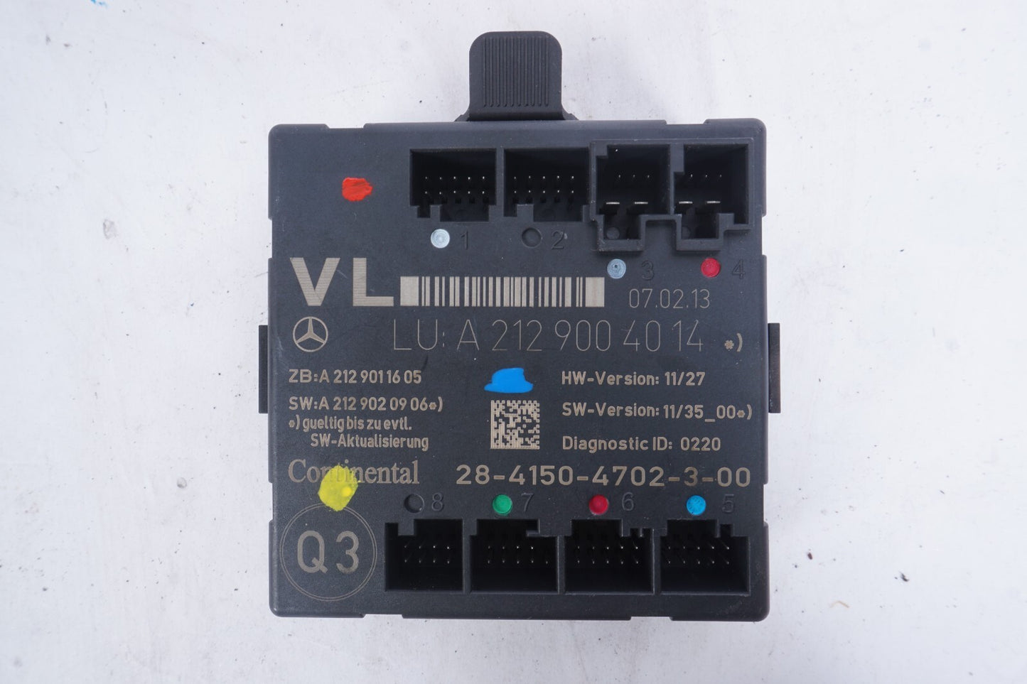 08-14 Mercedes W204 C250 C300 C350 Front Left & Right Door Control Module OEM
