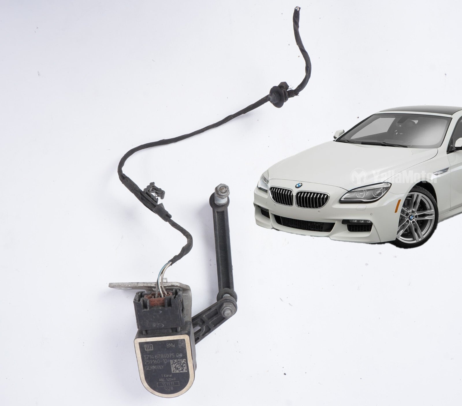 2012 - 2018 BMW 650i 640i Rear Left Suspension Height Level Sensor OEM