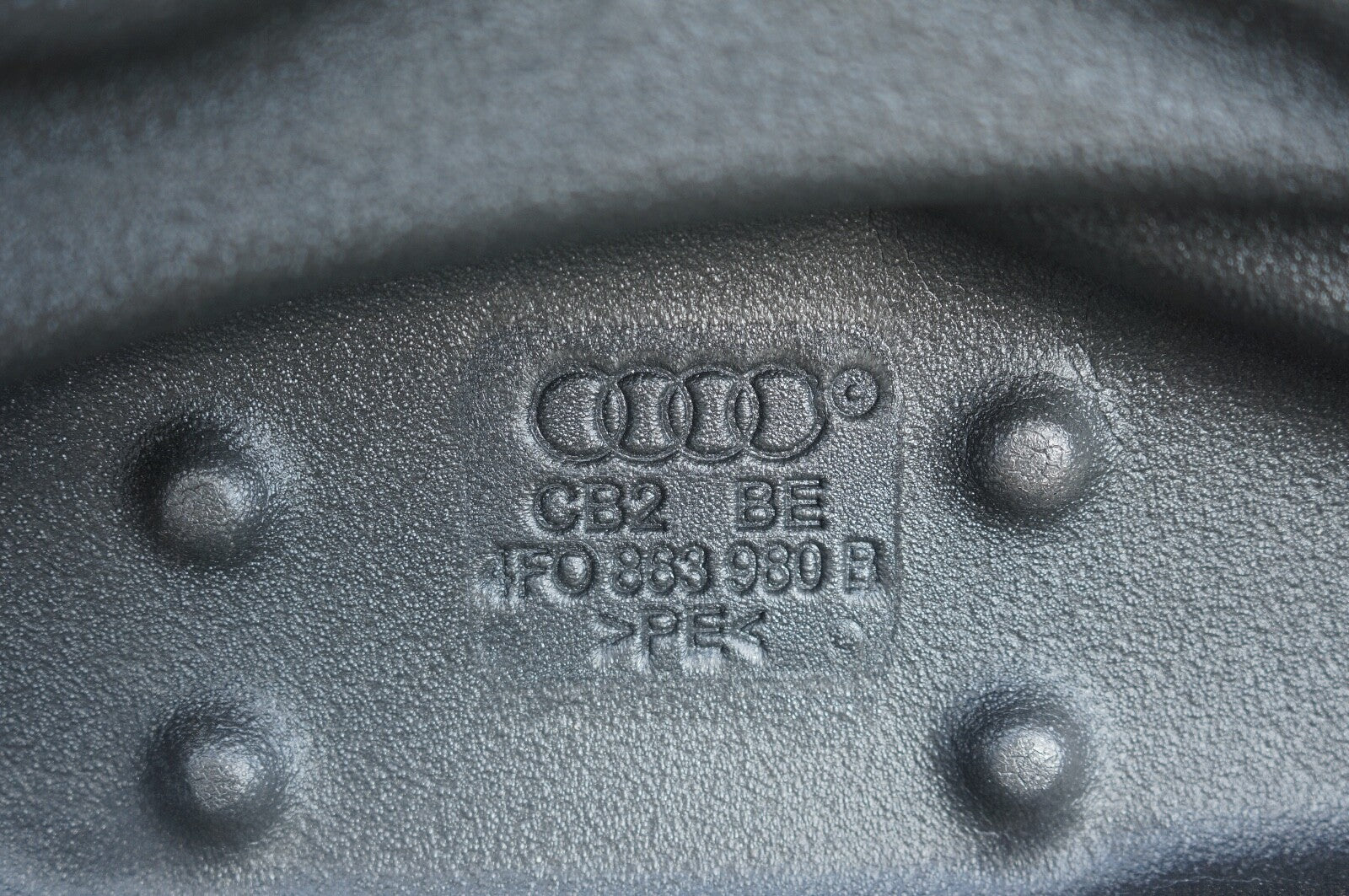 2012 - 2017 AUDI A6 FRONT RIGHT DOOR SHELL SILVER