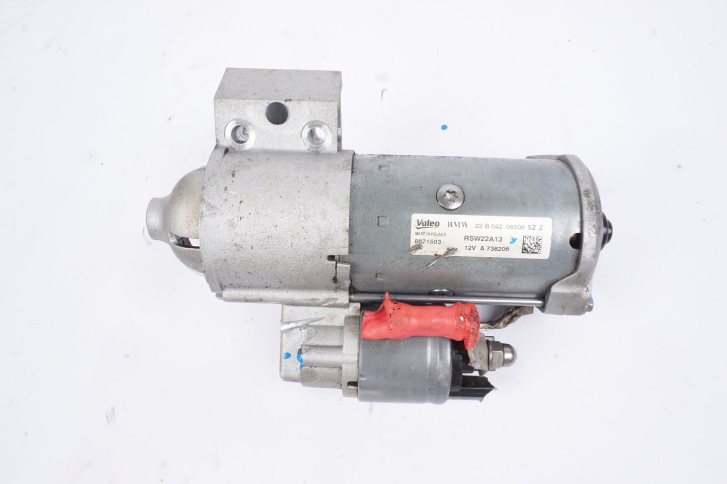 2019-2024 BMW 330I XDRIVE G20 2.0L ENGINE STARTER MOTOR ! ! ! ! ! !  BROKEN PLUG