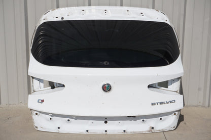 2018 - 2025 ALFA ROMEO STELVIO REAR LIFTGATE TAILGATE SHELL COVER OEM WHITE