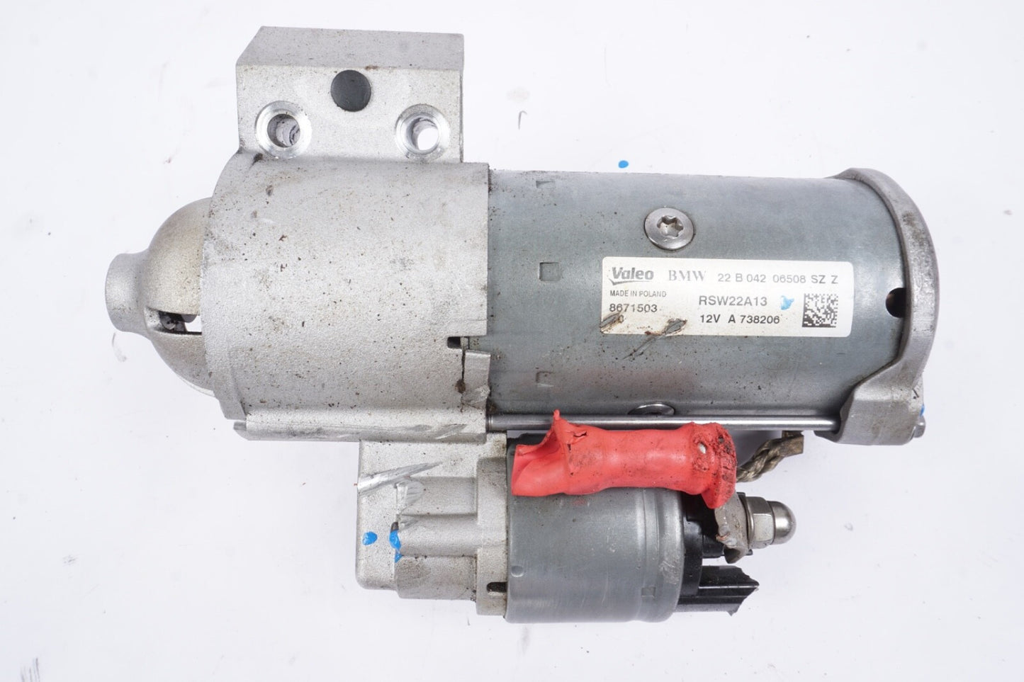 2019-2024 BMW 330I XDRIVE G20 2.0L ENGINE STARTER MOTOR ! ! ! ! ! !  BROKEN PLUG
