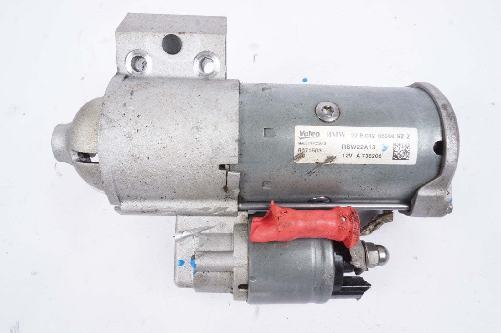 2019-2024 BMW 330I XDRIVE G20 2.0L ENGINE STARTER MOTOR ! ! ! ! ! !  BROKEN PLUG