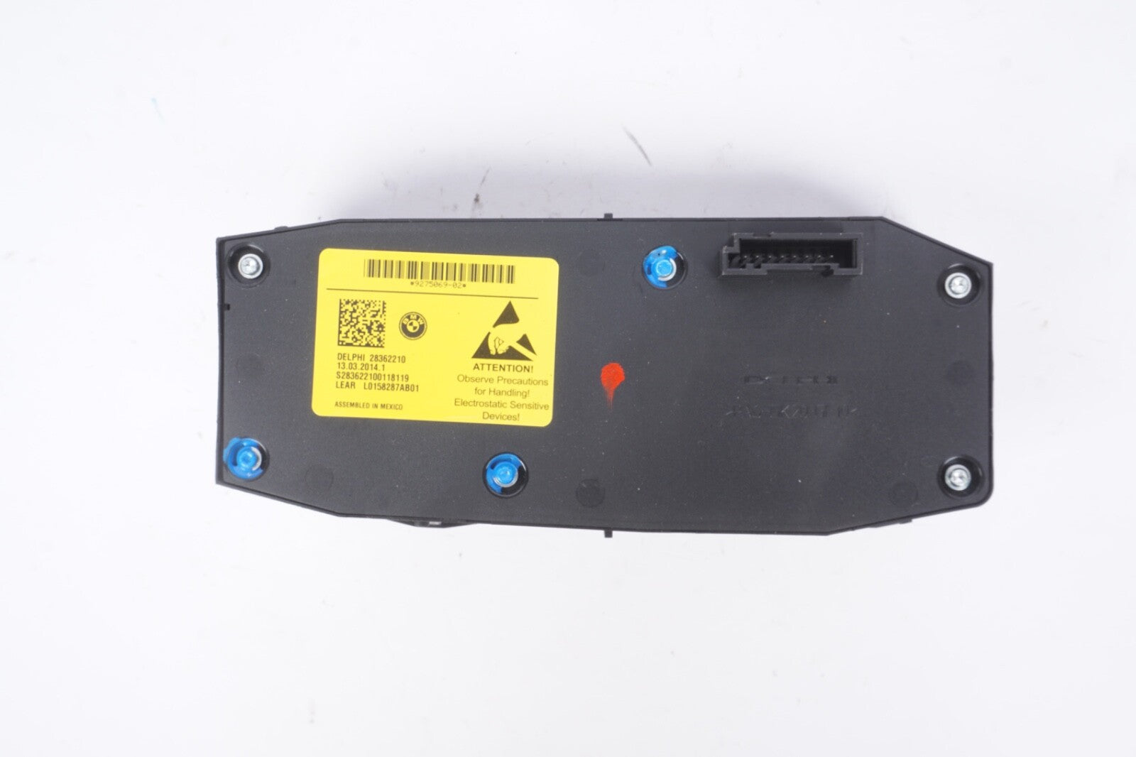 2011 - 2014 BMW X3 Front Driver Seat Switch OEM 9275069