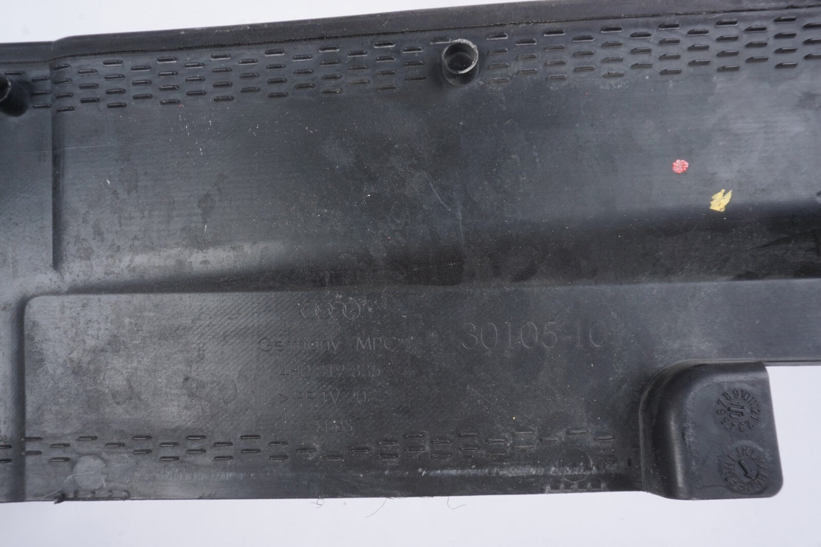 2011 - 2018 Audi A8L A8 Front Left Driver Side Cowl Rain Tray Cover Panel OEM