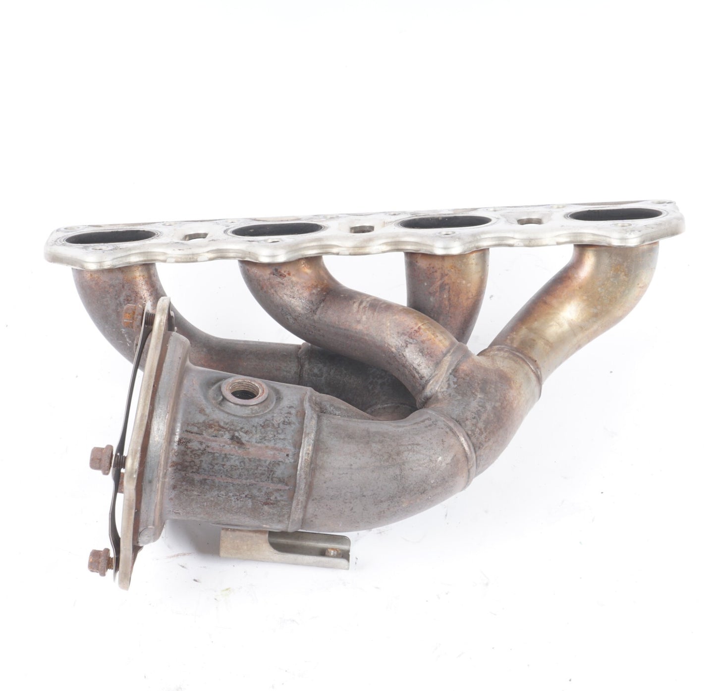 11-14 Porsche Cayenne 958 4.8l Exhaust Manifold Left Driver Side OEM